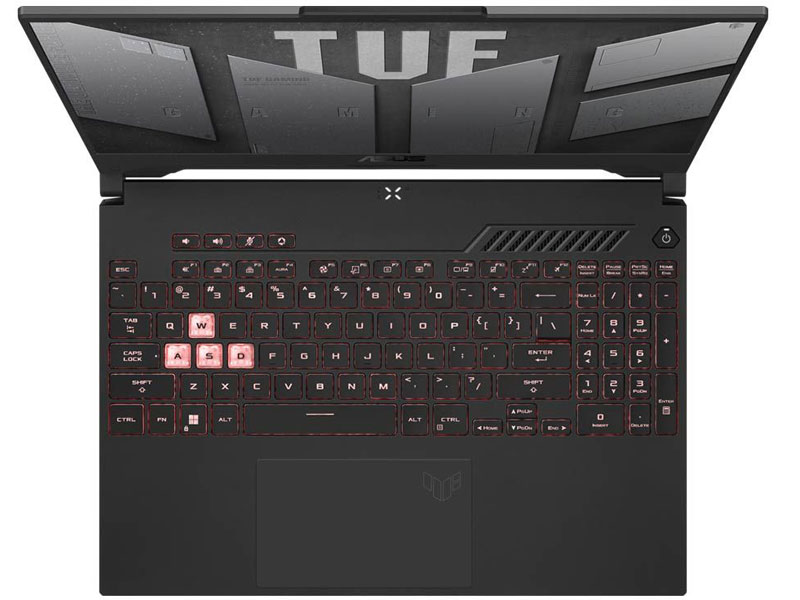 Laptop Asus TUF Gaming F15 FX507ZC4-HN074W (Intel Core i5-12500H | 8GB | 512GB | RTX 3050 4GB | 15.6 inch FHD 144Hz | Win 11 | Xám) - Hàng Chính Hãng - Bảo Hành 24 Tháng