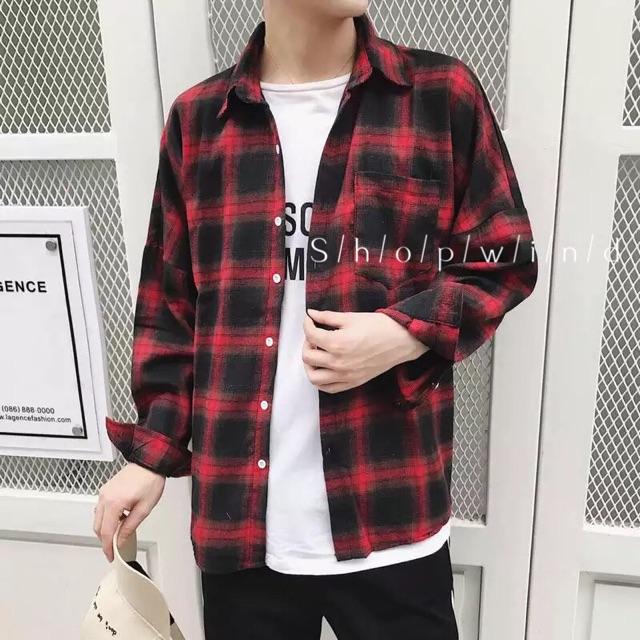  Áo khoác sowmi unisex form rộng CARO nam nữ phong cách ulzzang Wind