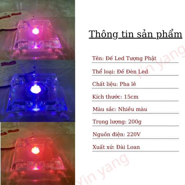 Đế Led Tượng Phật- Đế Đặt Tượng, Tháp Xá Lợi Cao Cấp Loại Lớn