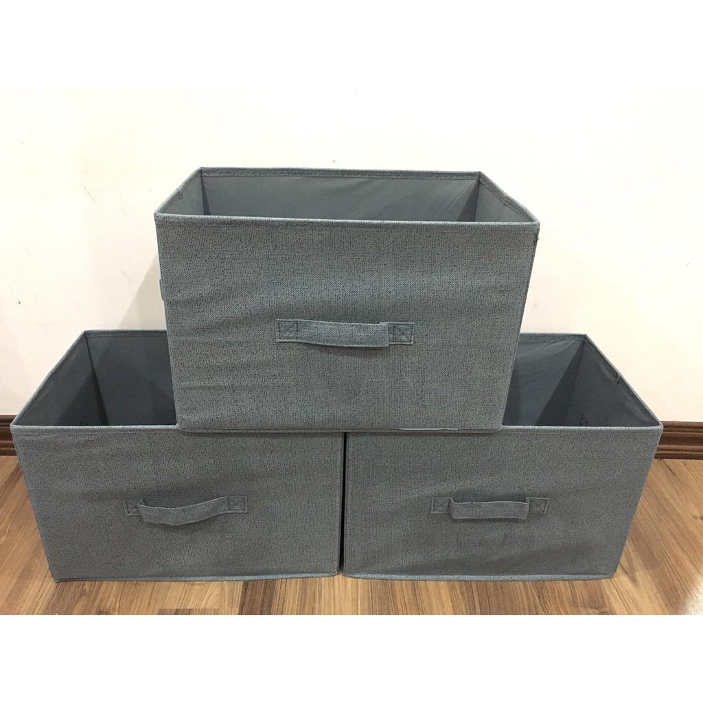 Sét 3 giỏ đựng quần áo Việt Nam phong cách Nhật size max