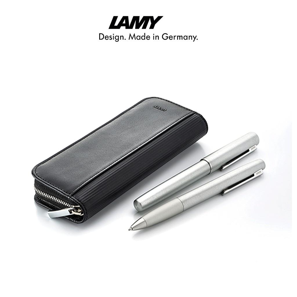 Bao da bút cao cấp (2 bút Lamy) - Da thật - xuất xứ Đức LAMY - Hàng phân phối trực tiếp từ Đức