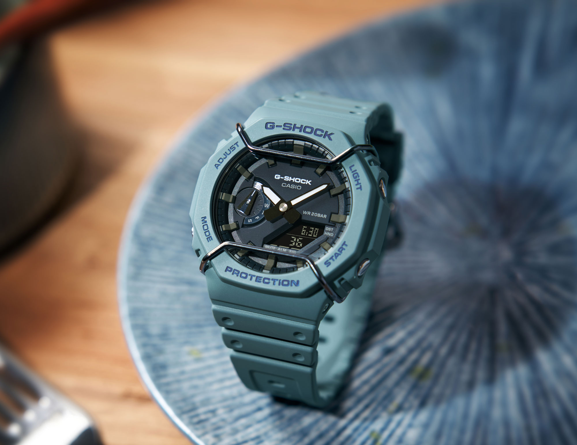 Đồng Hồ Casio Nam G-Shock dây nhựa GA-2100PT-2ADR