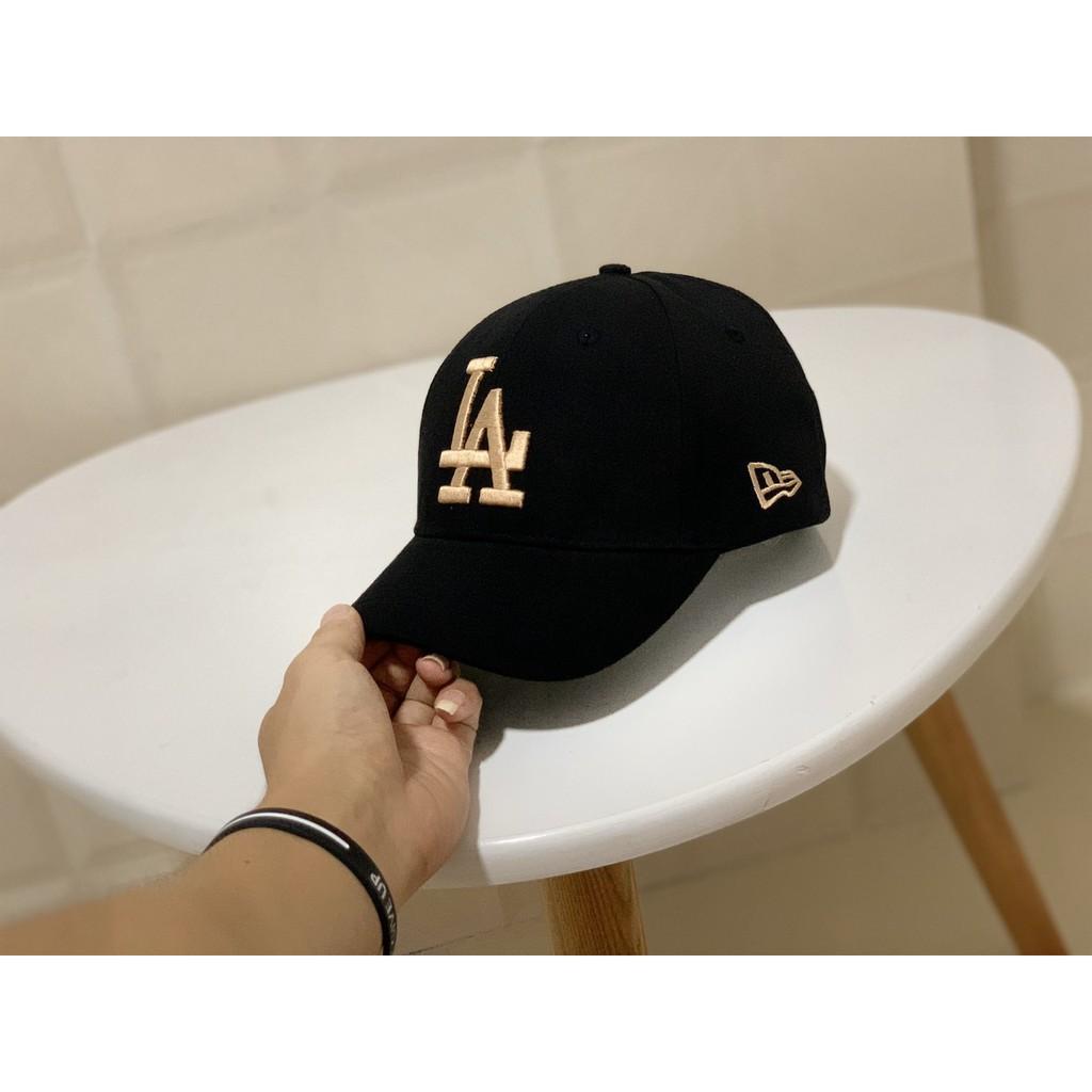 Nón kết Mũ lưỡi trai LA logo thêu tinh tế Free size - Full hộp