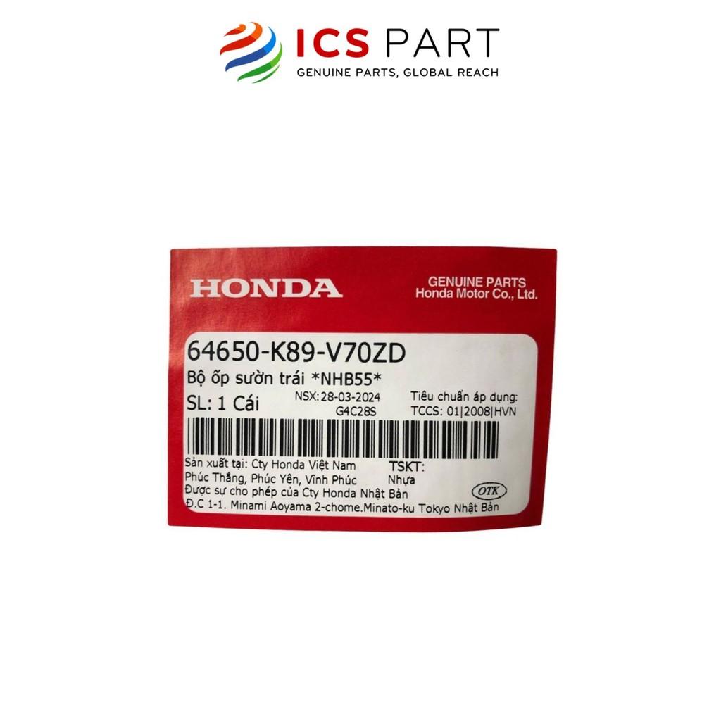 Bộ Ốp Sườn Trái HONDA Wave 110 2022 Trắng Nhb55 (64650K89V70ZD)