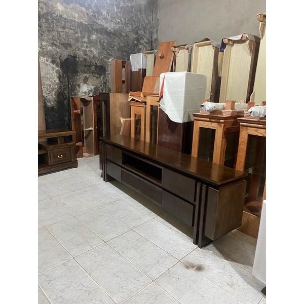 kệ gỗ sồi sơn màu hương vàng và óc chó 2m ,2m2,2m4