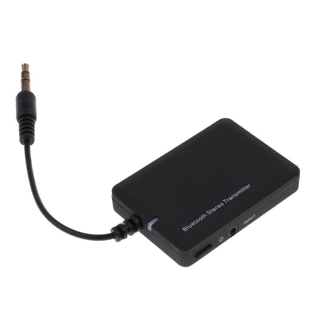 3.5mm Stereo Audio Bluetooth Transmitter Adapter Support A2DP For TV/PC/MP3
