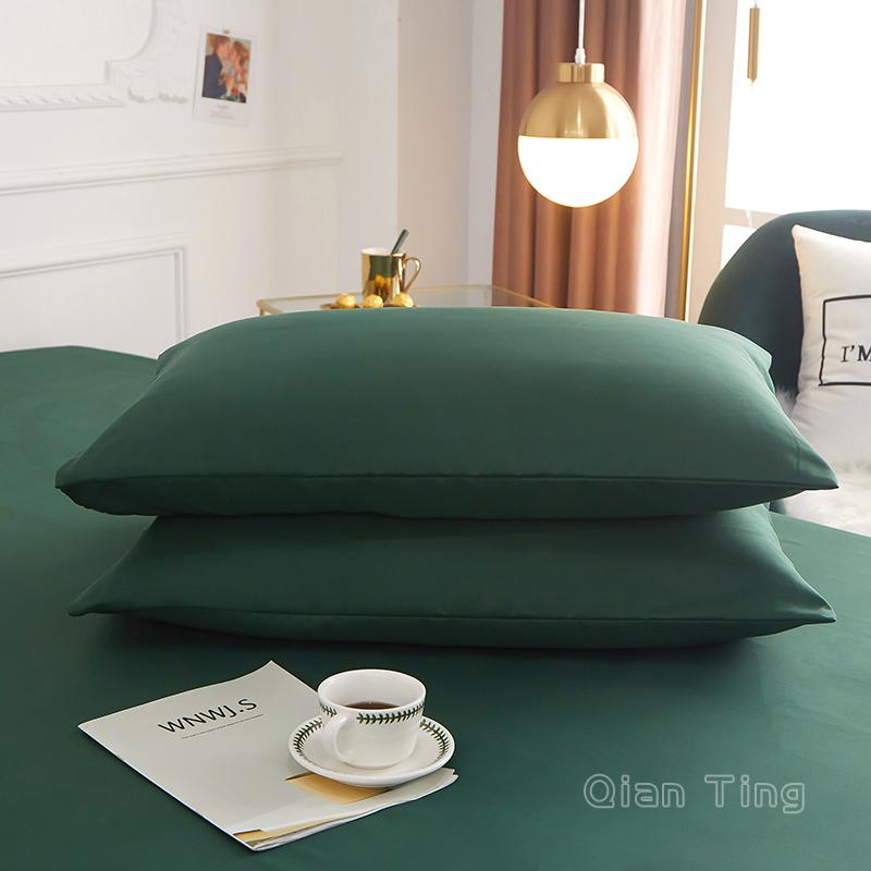 1Pc 100% Polyester Chắc Chắn Được Trang Bị Tấm Bọc Nệm 4 Góc Với Thun Giường