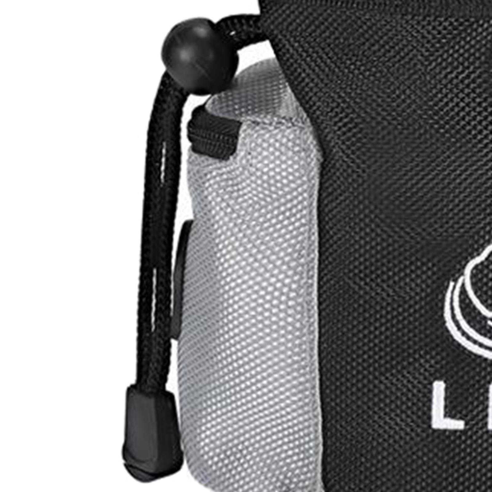 Durable Dog Training Bag Travel Pouch Drawstring Dogs Toys Holder Carrier Black
