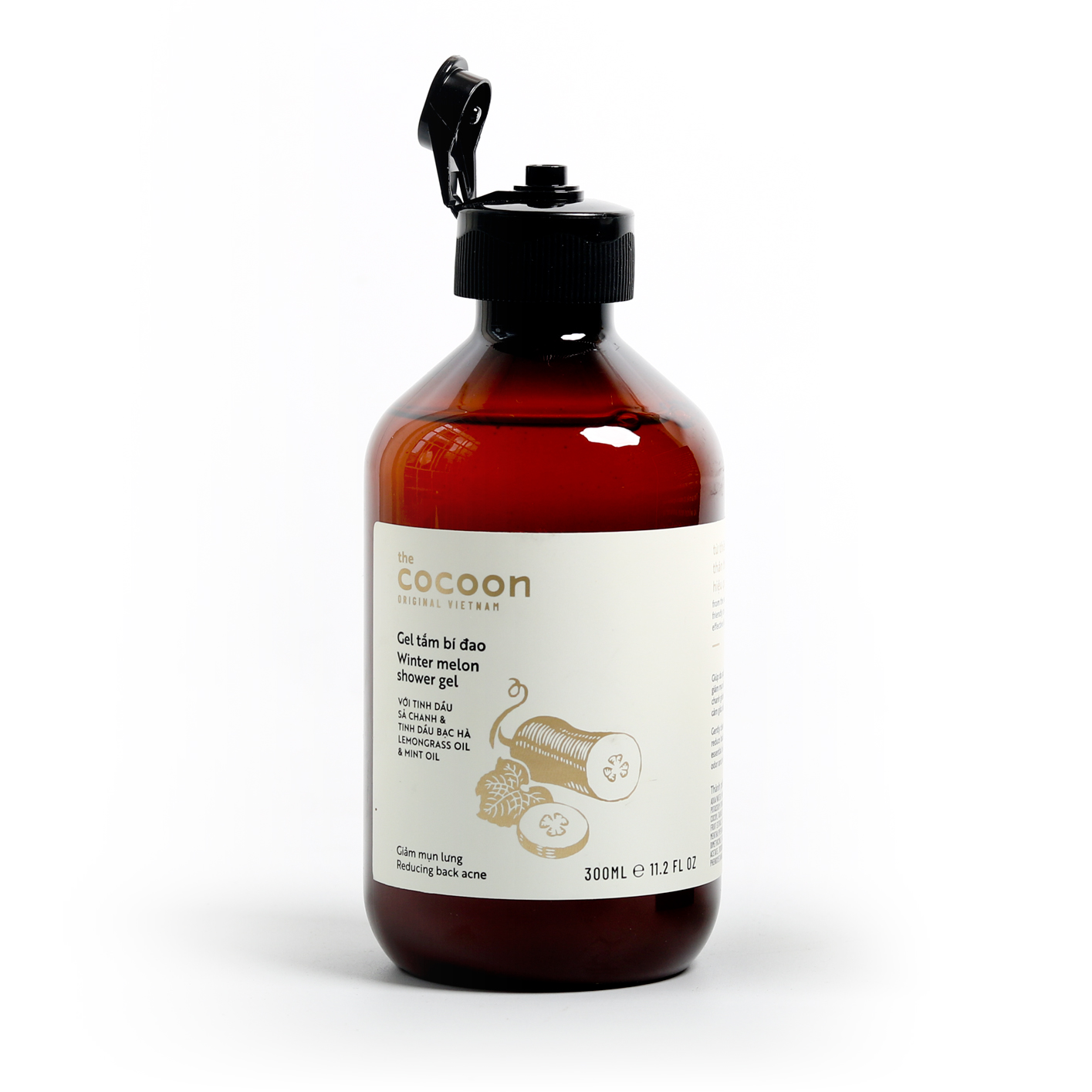 Gel tắm bí đao Cocoon 300ml (winter melon shower gel)