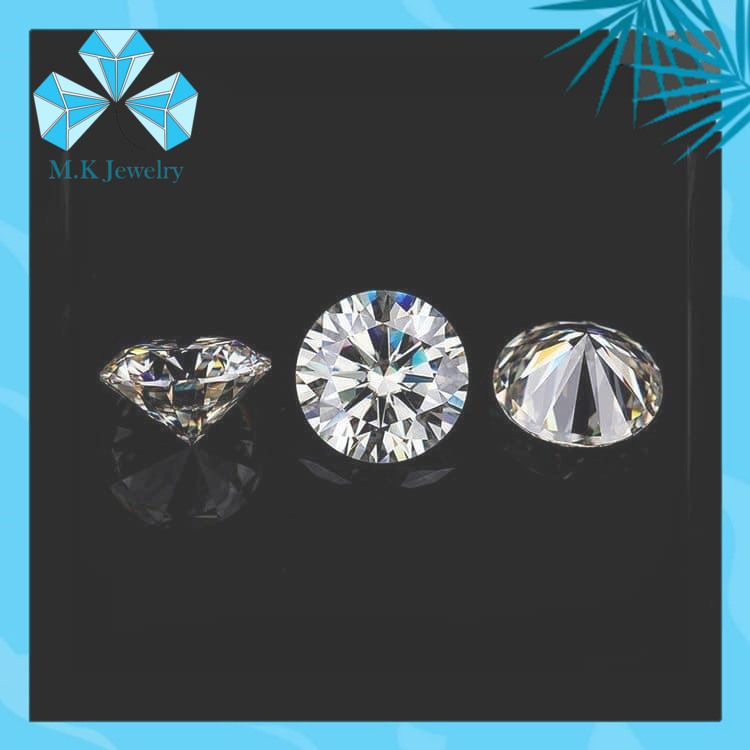 KIM CƯƠNG NHÂN TẠO - MOISSANITE NƯỚC D – ĐỘ TINH KHIẾT FL . FULL KIỂM ĐỊNH GRA