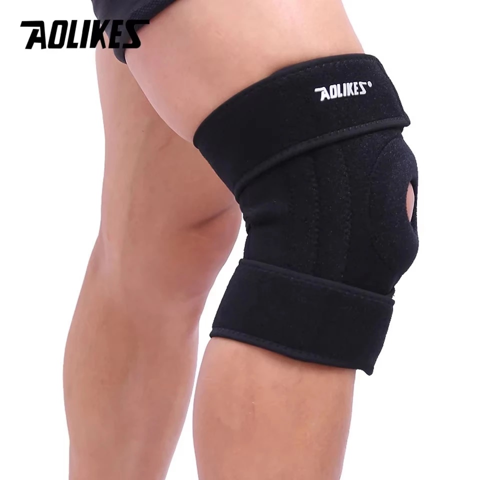 Bó Bảo Vệ Gối Thể Thao AOLIKES A-7913 Co Giãn, Điều Chỉnh Dễ Dàng