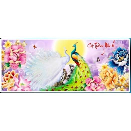 Tranh đính đá Cát tường như ý - LV269