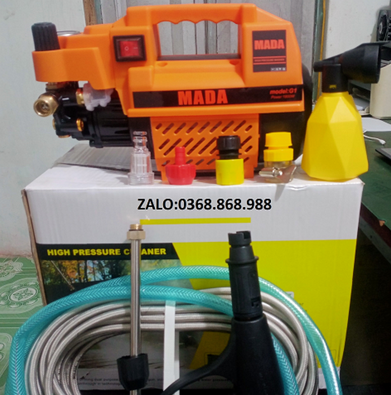Máy rửa xe mini