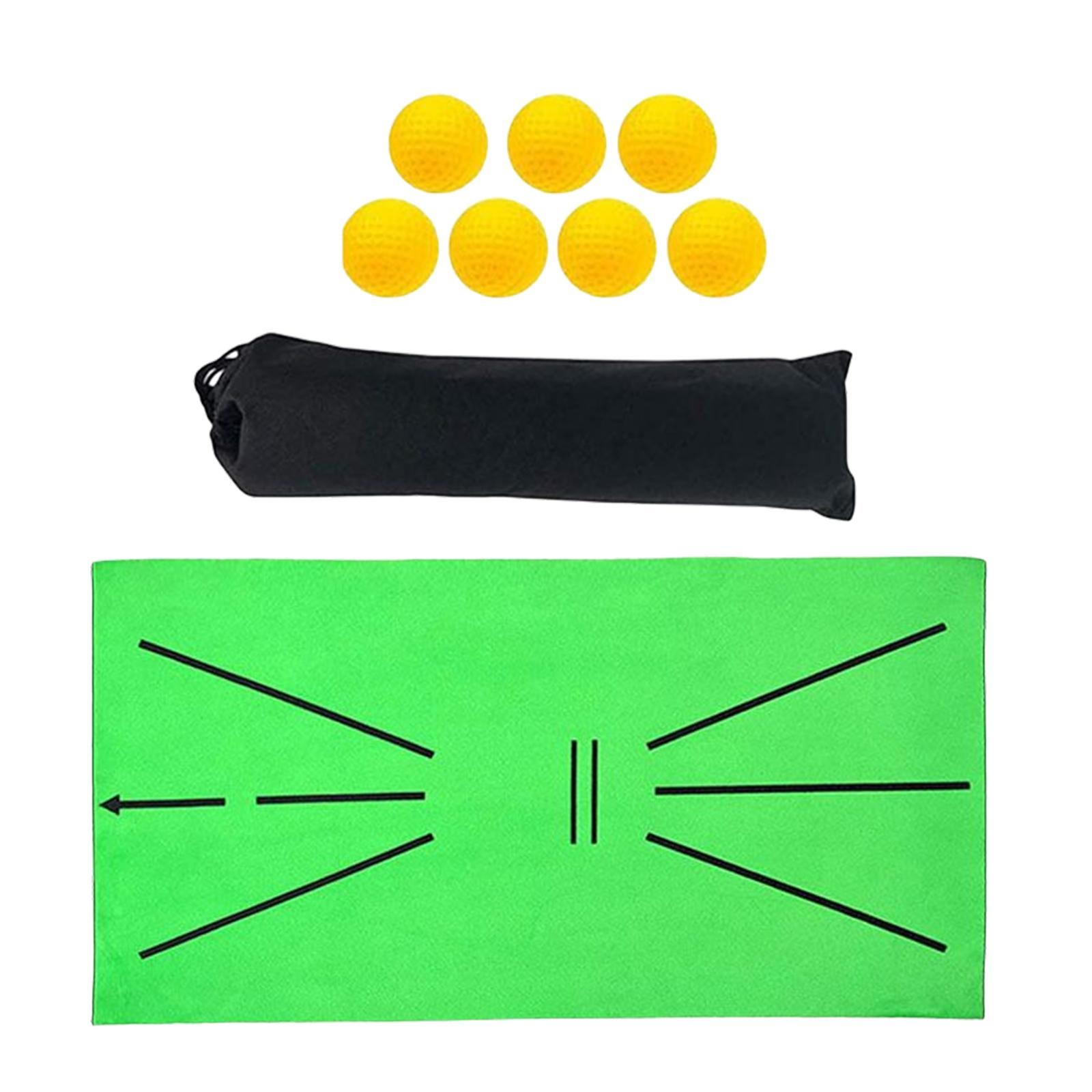 Backyard Golf Training Mat Indoor Outdoor Training Aid Fairway Mat for Golf Practice