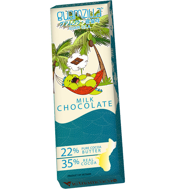 Socola Khủng Long Guamzilla - Milk Chocolate
