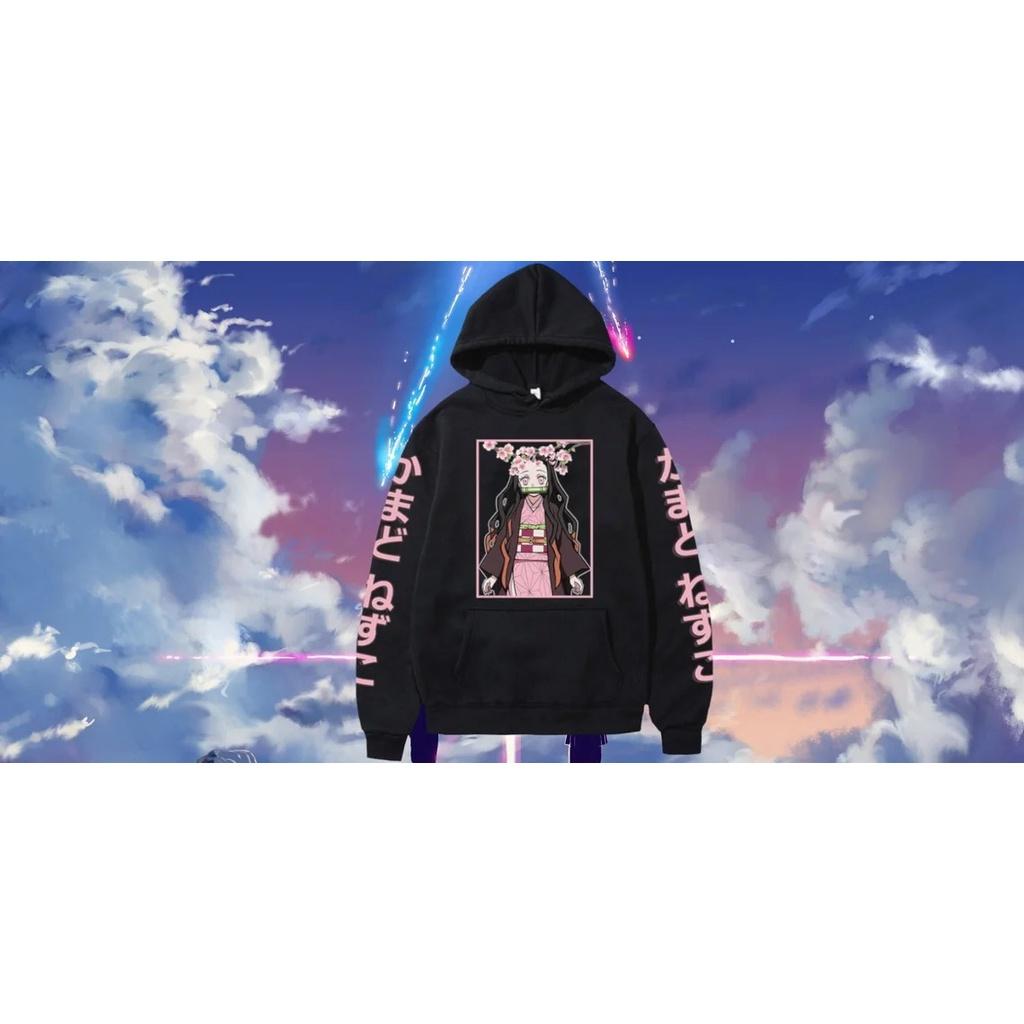 Áo Hoodie In Hình Anime Nhật Bản Japan Anime Inspired Pullover độc đẹp