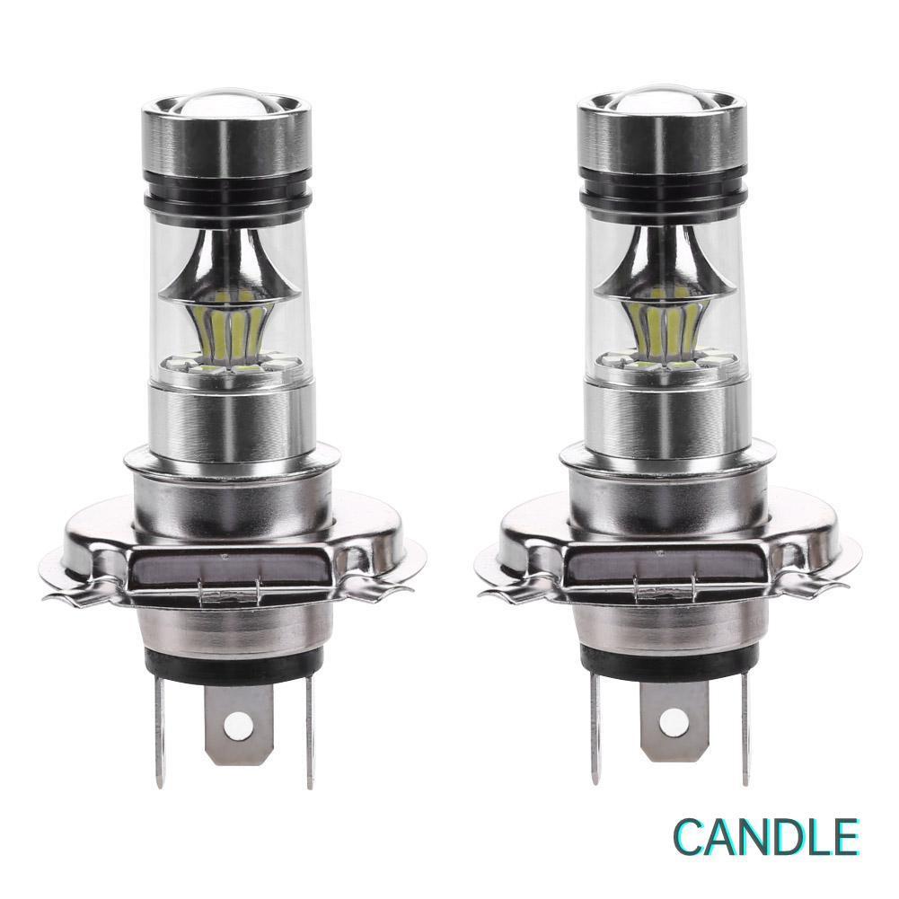 2 Bóng Đèn Led Chống Sương Mù H4 100w 2828 20smd Cho Xe Hơi