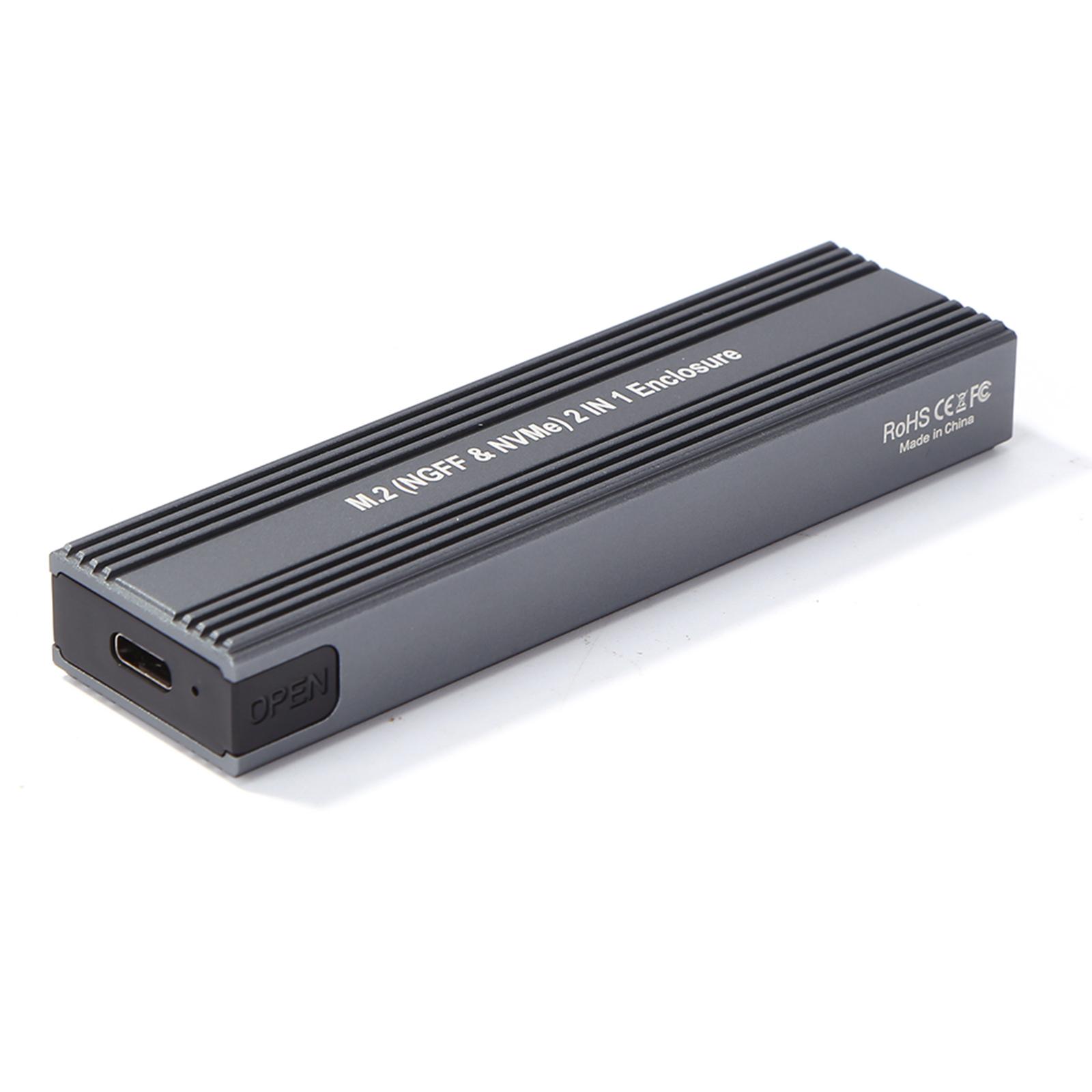 Hard Drive Box M2 SATA SSD to USB 3.0 SSD Disk External Enclosure Adapter