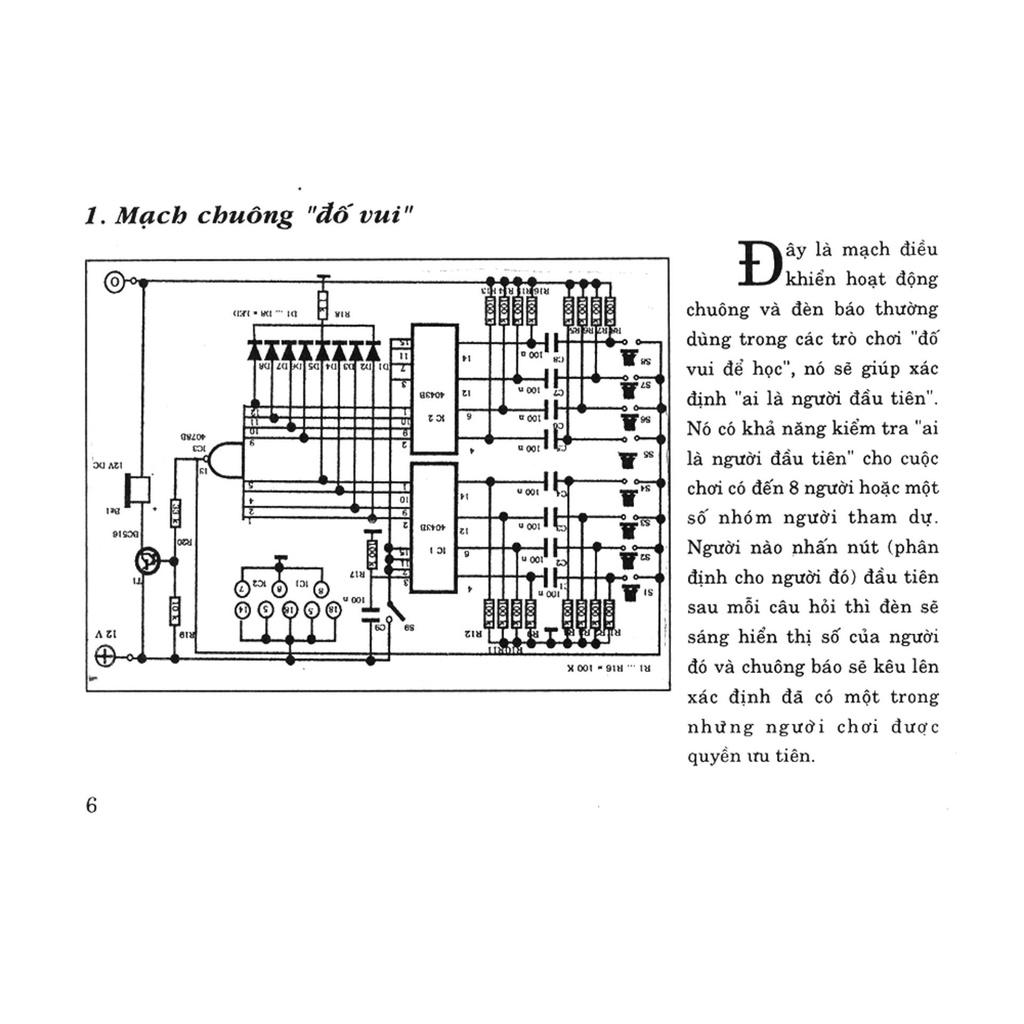 Hướng Dẫn Tự Lắp Ráp 100 Mạch Điện - Điện Tử