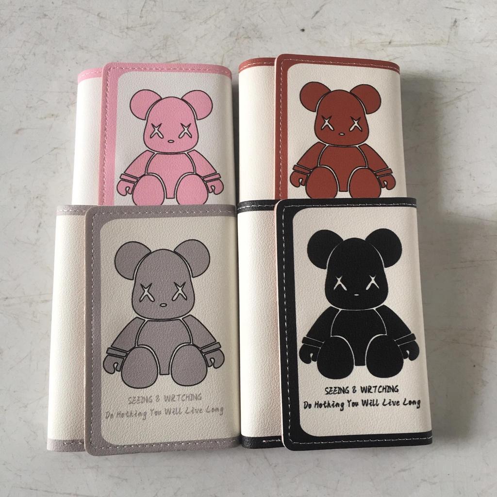 Ví nữ mini cute giá rẻ nhiều ngăn gấp gọn bỏ túi đựng tiền thời trang Hàn Quốc cao cấp LUKADO VN62