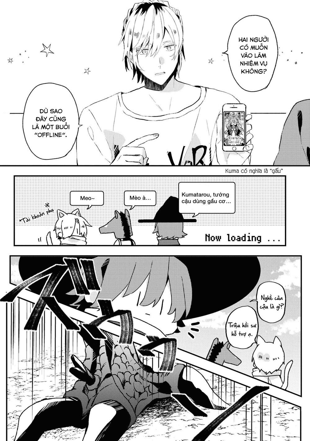 đồng đội game online, té là ngài sếp khó tính chapter 10 5