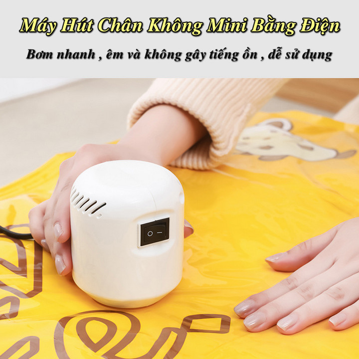 Bộ Túi Hút Chân Không Quần Áo, Chăn LOVE LIFE - Home and Garden