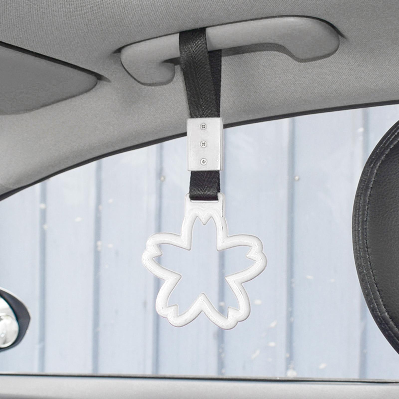 Sakura Shaped Handle  Car  Train Bus Hand Straps Car Hand Strap Car Accessory  Train Bus Handle High Performance Premium