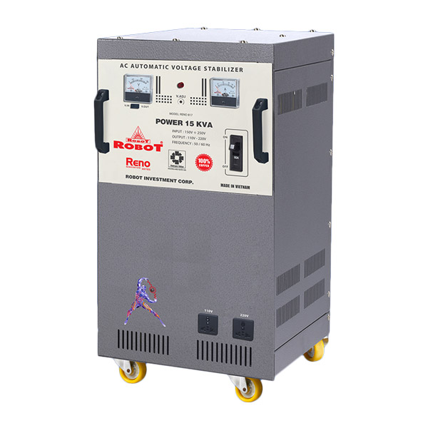 Ổn áp Robot 1 pha Reno 15KVA – Hàng chính hãng