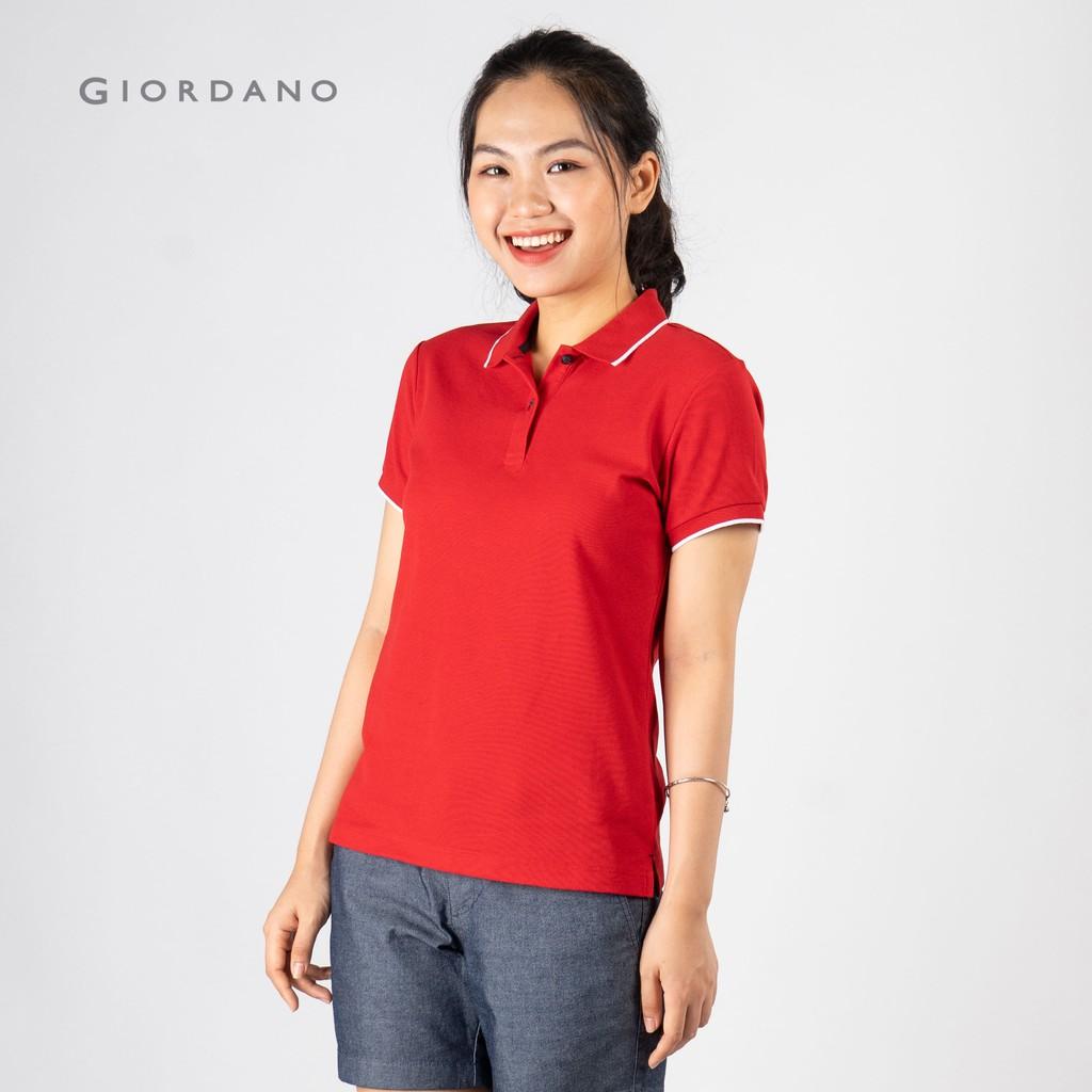 ÁO Thun Polo Nữ Giordano 05318028