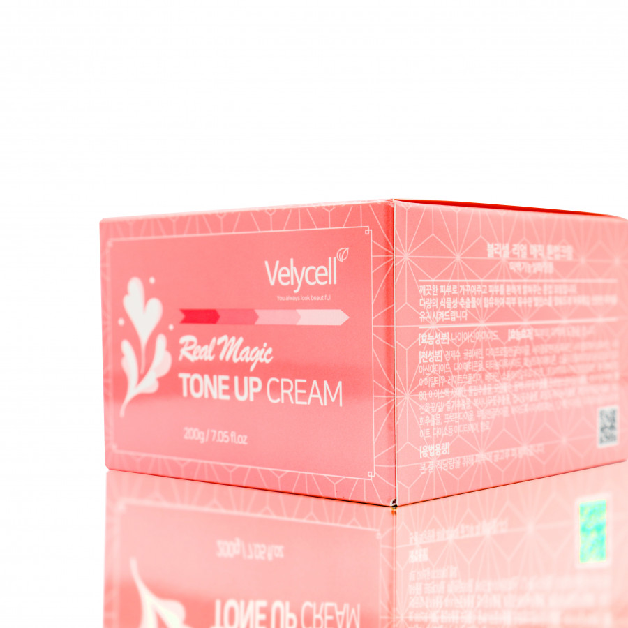 Kem dưỡng trắng da toàn thân Velycell Real Magic Tone Up Cream 200ml