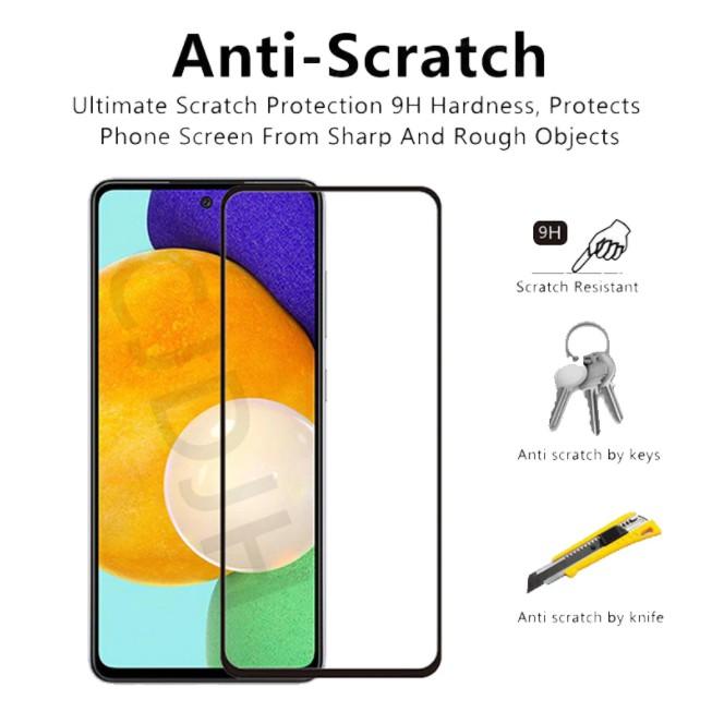 Miếng dán màn hình cường lực full màn hình dành cho SAMSUNG A52