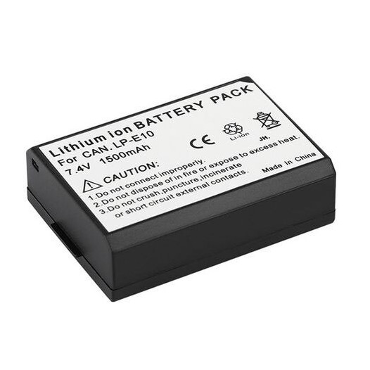 Pin Dành Cho Máy Ảnh Canon Li-ion 7.4V 1500mAh LP-E10