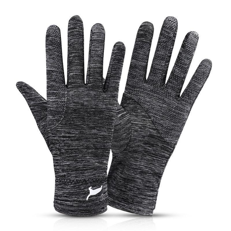 Găng Tay Nữ Đi Mùa Đông Và Mùa Xuân Mỏng Xe Máy Thoáng Khí Full Ngón Tay Xe Đạp Bảo Vệ Thiết Bị Thể Thao Công Việc Găng Tay