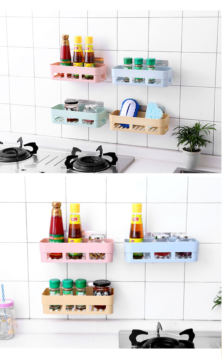 Combo 5 Món Bộ Kệ Góc Dán Tường Siêu Chắc Không Khoan Vít