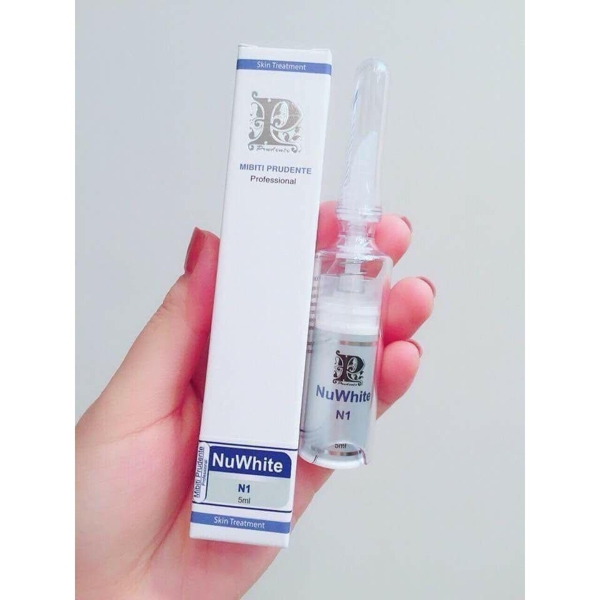 Kem Làm Hồng Nh.ũ Ho.a Nuwhite N1 Mibiti Prudente Professional  Mỹ Khử Thâm N.hũ H.oa Làm Hồng Ti lọ 5ml
