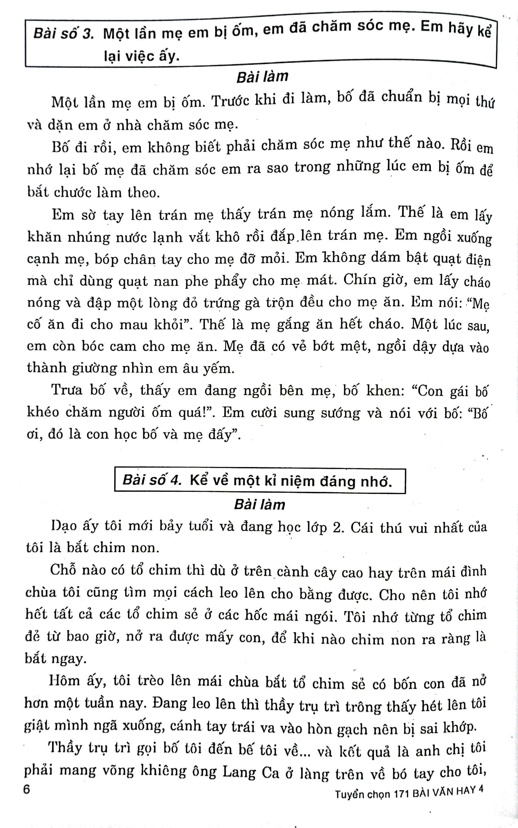 171 Bài Văn Hay 4