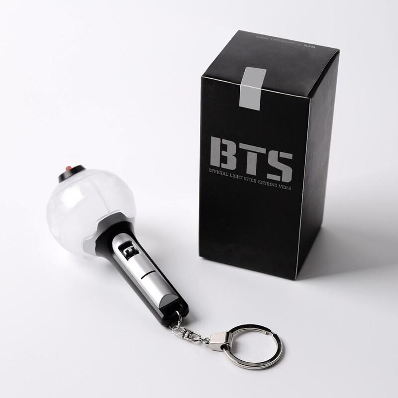 MÓC KHOÁ ĐÈN CỔ VŨ - MINI LIGHTSTICK KEYRING BTS VER 2