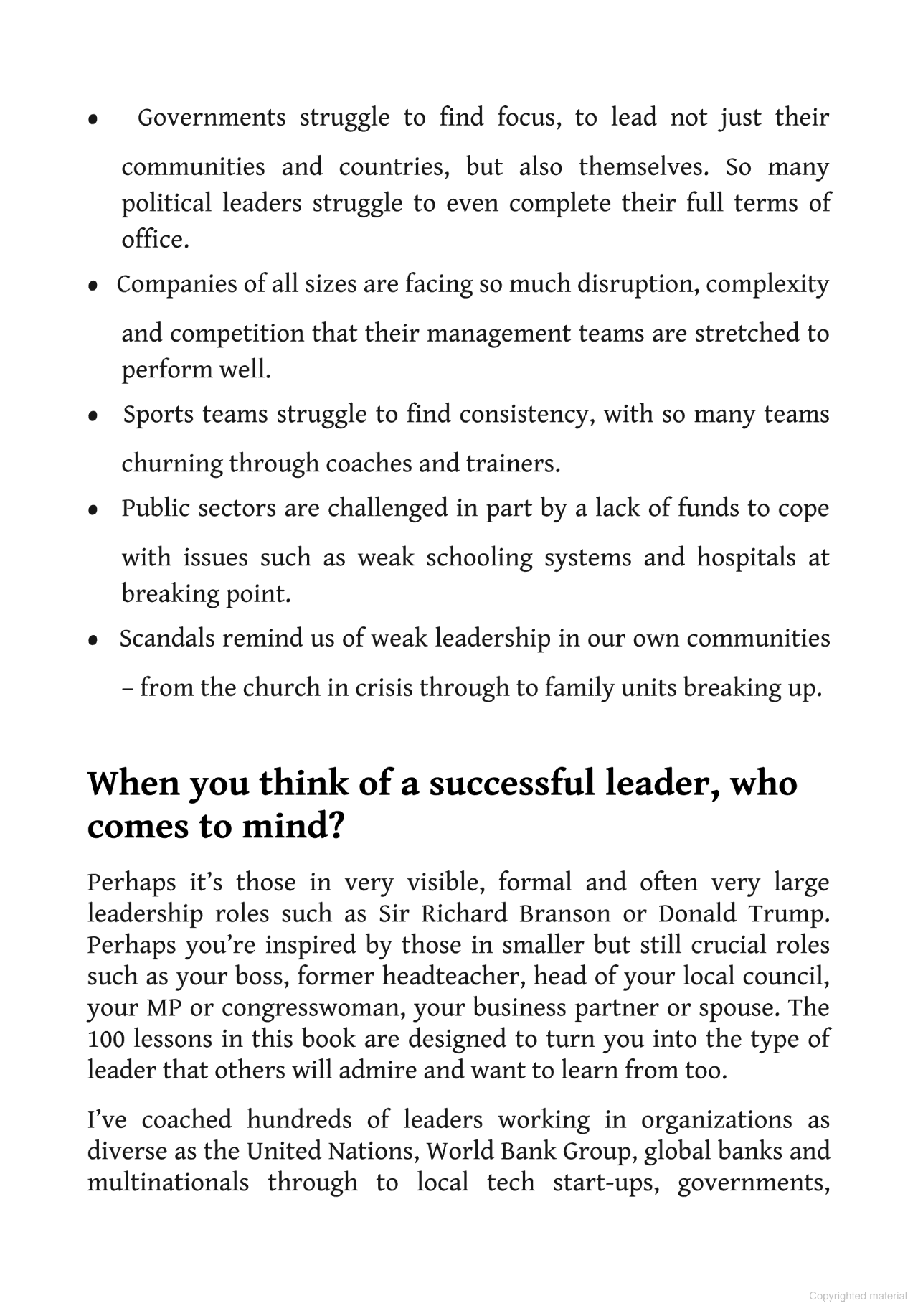 100 Things Successful Leaders Do