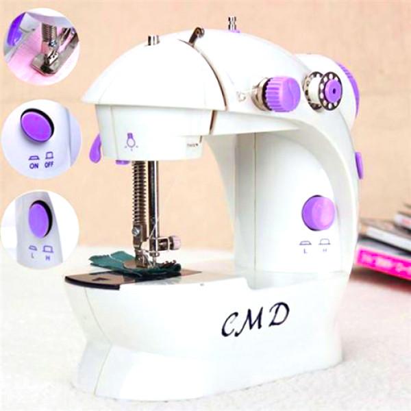 Máy May Mini Gia Đình Sm-202A - Loại Tốt