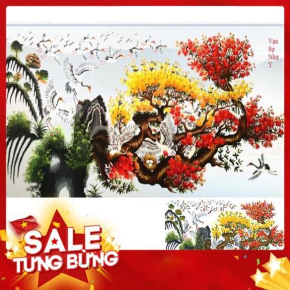 Tranh đính đá Vạn sự như ý