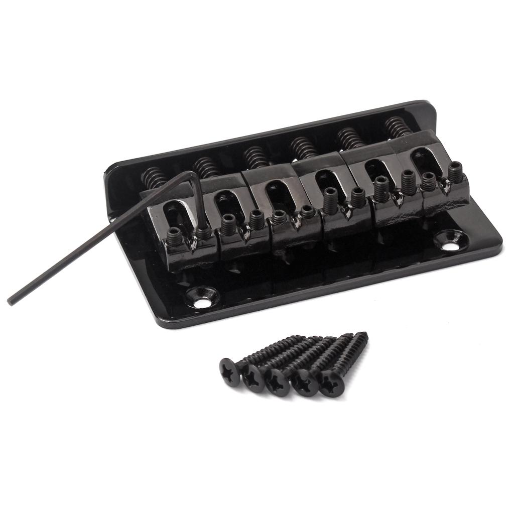 Baoblade Kim Loại 73mm Kim Loại Cố Định Đuôi Cứng Yên Cầu Đuôi 6 Dây Đàn Guitar Một Phần