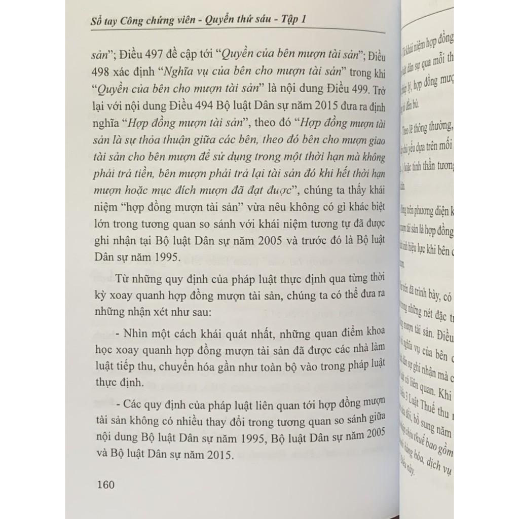 Sách- Bộ Sổ tay công chứng viên những vấn đề cần lưu ý khi công chứng một số loại giao dịch khác