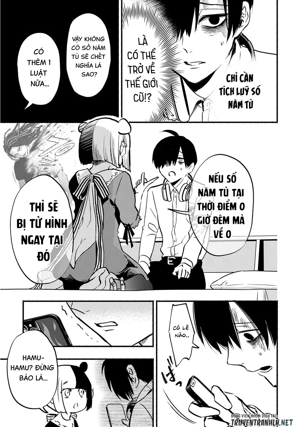 nếu ở thế giới mà dù có làm gì cũng không bị kết tội, bạn sẽ làm gì? chapter 2 35