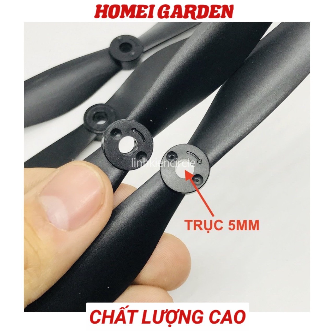 4 cánh quạt m.áy b.ay fly cam 150mm trục 5mm chất lượng cao thuận nghịch - D0001