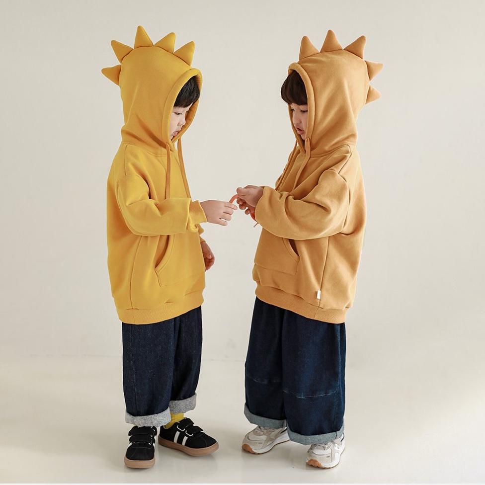 Áo nỉ hoodie có mũ cho bé trai bé gái Magickids chất nỉ bông dày dặn giữ ấm form rộng Quần áo thu đông trẻ em AO22045