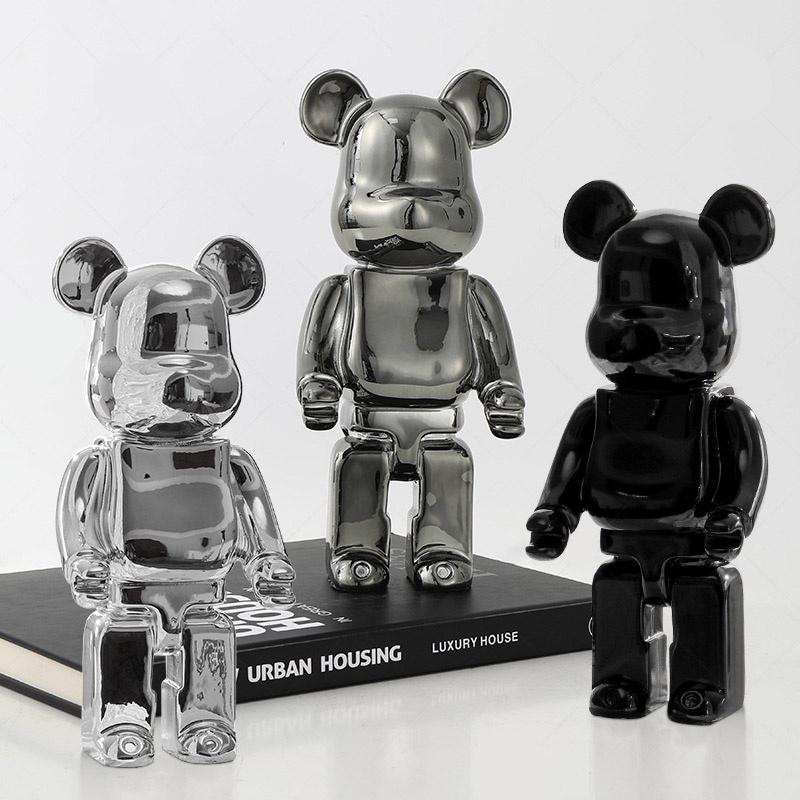 Tượng Gấu – Bearbrick07, tượng trang trí, trang trí để bàn, quà tặng decor