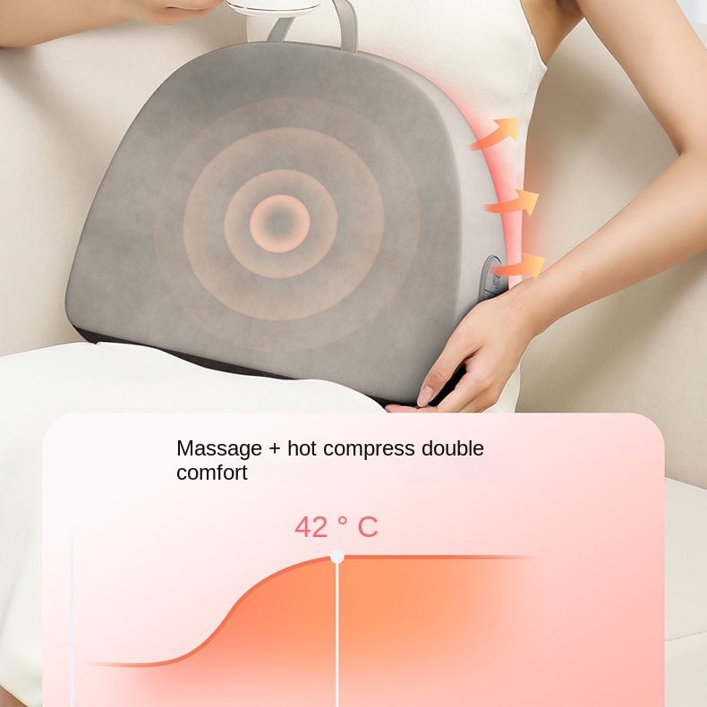 [Tặng củ sạc + cáp sạc] Gối Massage Cổ Vai Gáy Không Dây GDV S8 Ruột Gối Bằng Cao Su Non Loại 20 Bi Dùng Pin Sạc - Màu Ngẫu Nhiên - Hàng Chính Hãng