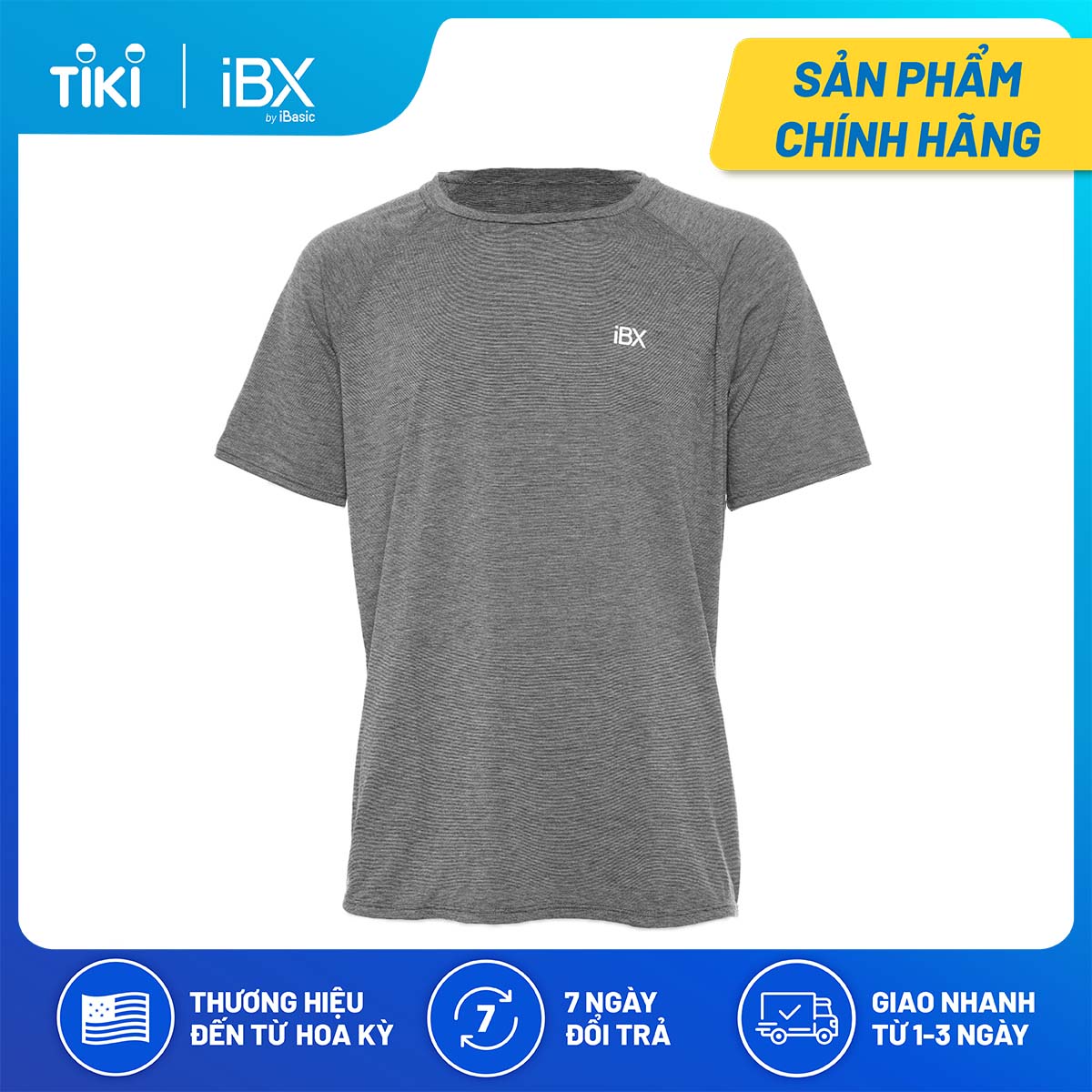 Áo thun nữ thể thao tay ngắn iBasic IBX041