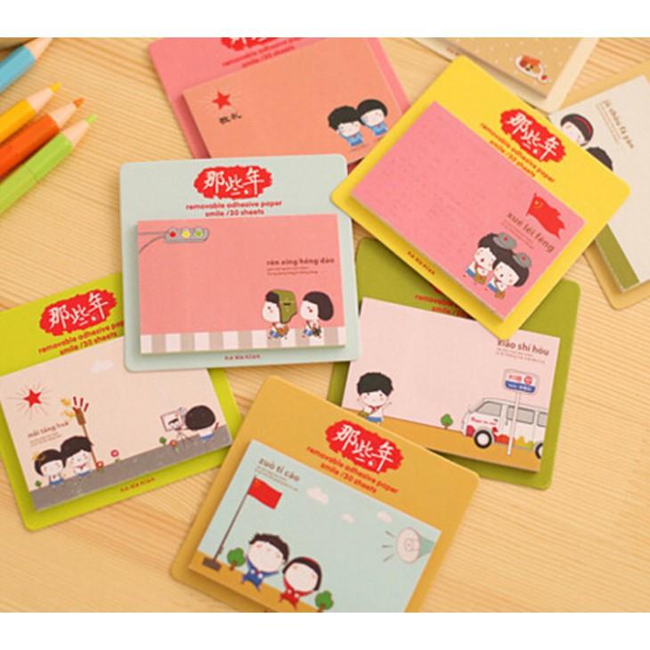 Giấy note hình chữ nhật cute - siêu rẻ