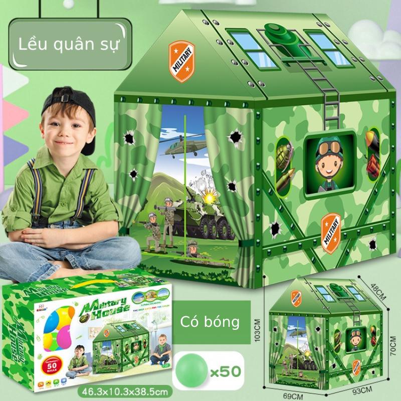 Đồ chơi trong nhà Lều kẹo trẻ em, cảnh sát, cứu hỏa, công chúa, siêu thị, khủng long EASYTOY